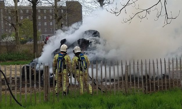 Hooikasteel is volledig uitgebrand