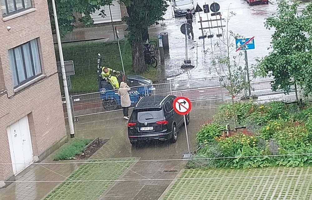 Bewoners kunnen plots hun straat niet meer uit