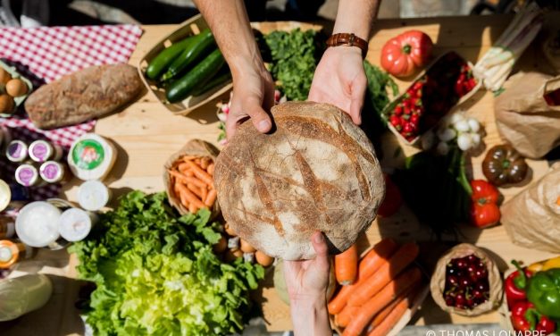 Lokale producten marktje met proeverij