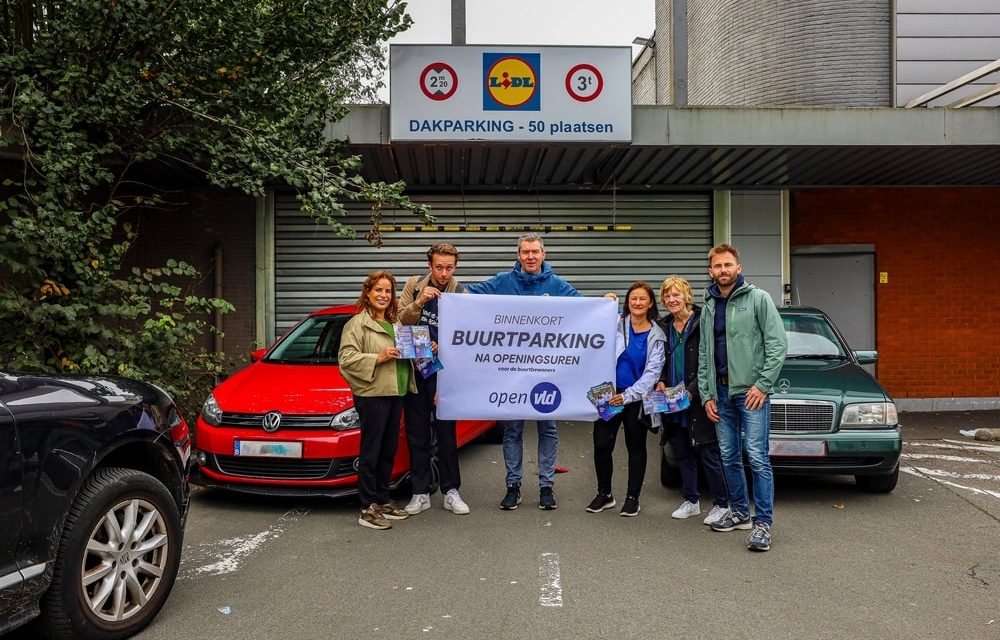 Maak van parkings van supermarkten buurtparkings