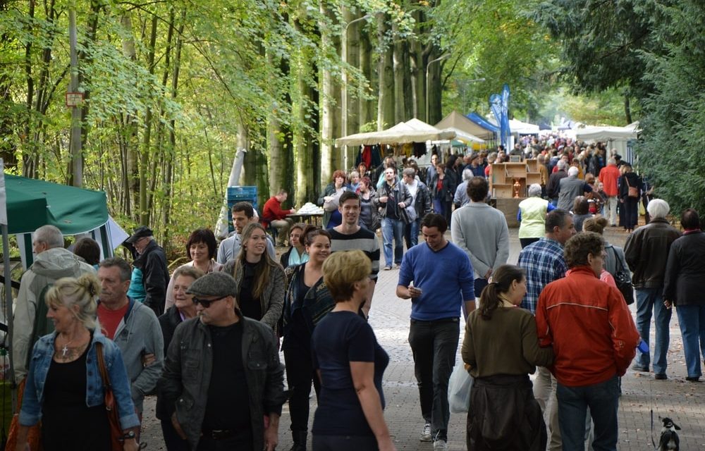 De gezelligste markt in ’t schoonste park