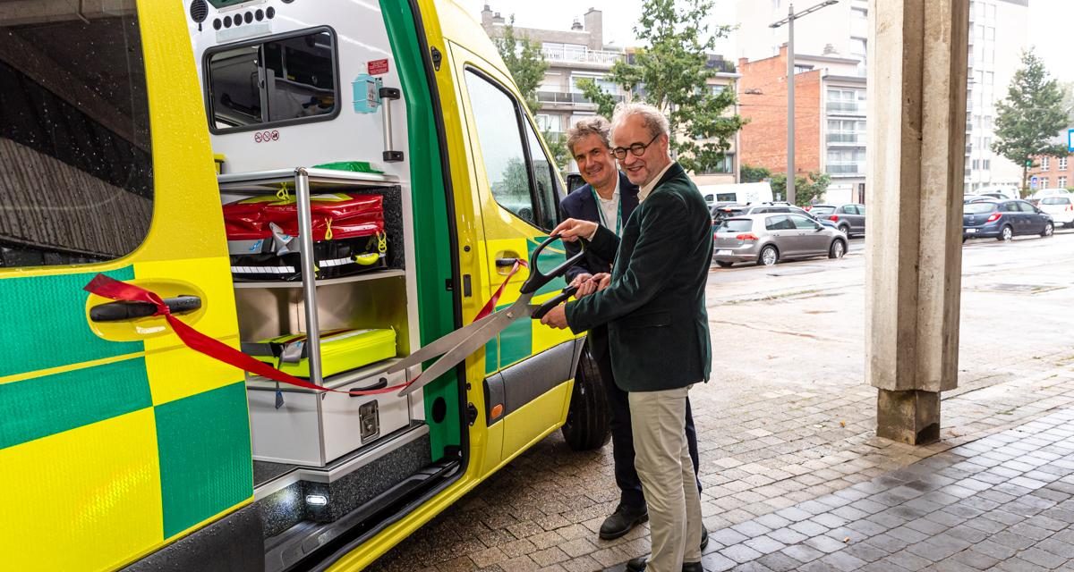 Bijzondere ziekenwagen voor dringende interventies